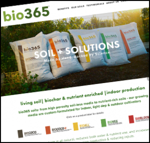 bio365 creates biologically active and nutrient dense biochar soils for commercial agriculture